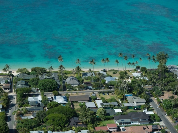aerial view of beach during daytime